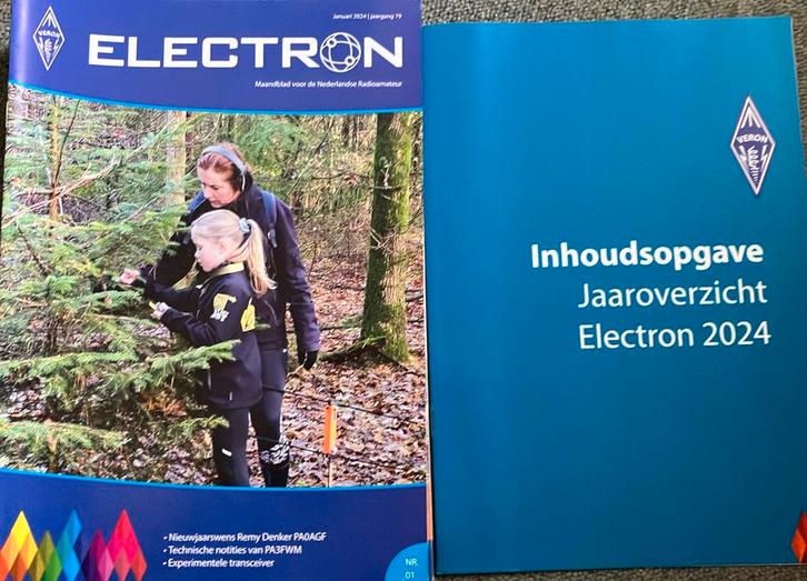 Electron maandblad vd NL Radioamateur, Hobby en Vrije tijd, Elektronica-componenten, Ophalen