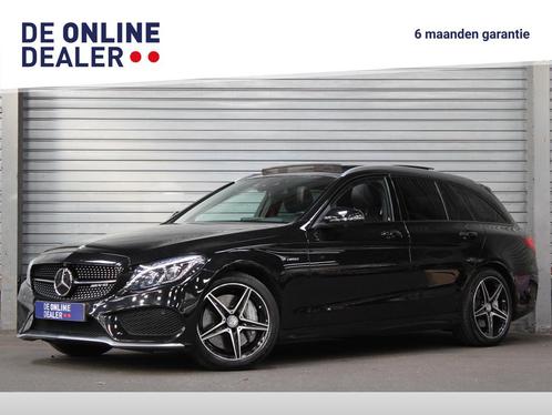 Mercedes-Benz C-Klasse Estate 450 AMG 4MATIC |Pano|Burmester, Auto's, Mercedes-Benz, Bedrijf, Te koop, C-Klasse, 360° camera, 4x4