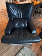 Rolf Benz 6500 draaifauteuil leer, Huis en Inrichting, Fauteuils, Ophalen, Gebruikt, Rolf Benz 6500 draaifauteuil leer, 75 tot 100 cm