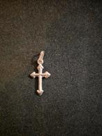Zilveren (925) Kruis Hanger, Ophalen of Verzenden, Zo goed als nieuw, Kruis of Symbool, Zilver