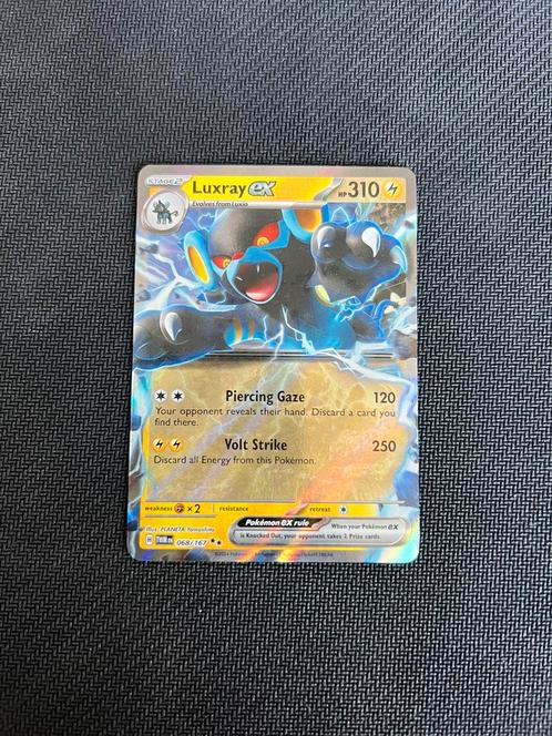 Luxray EX #068, Hobby en Vrije tijd, Verzamelkaartspellen | Pokémon, Nieuw, Losse kaart, Foil, Ophalen of Verzenden