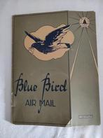 Oud luchtpost papier Blue Bird air mail 19 sheet envelops, Ophalen