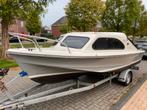 Kajuitboot Shetland 535 incl Suzuki BBM (2021) en trailer, Watersport en Boten, Ophalen, 10 tot 30 pk, Gebruikt, Tot 6 meter