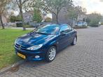 Peugeot 206 1.6 16V CC 2006 Blauw, Auto's, Voorwielaandrijving, Zwart, 4 cilinders, Cabriolet