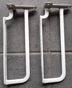 2 vintage handdoekrekken handdoeken houders, Ophalen, Gebruikt, Handdoek