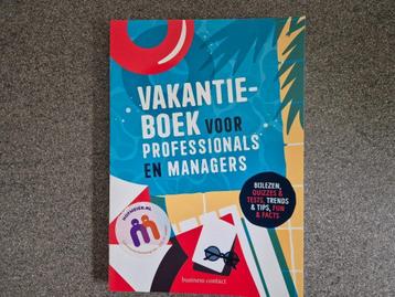 Business Contact - Vakantieboek voor Professionals en Manage beschikbaar voor biedingen