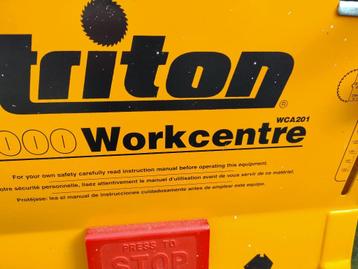 Triton zaag tafel met verbreding  beschikbaar voor biedingen