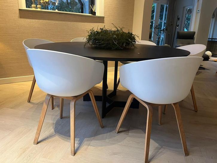 Te koop: 6 eetkamerstoelen van HAY, zeer nette staat, Huis en Inrichting, Stoelen, Zo goed als nieuw, Vijf, Zes of meer stoelen