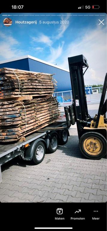 Houten Planken/Balken - Diverse Houtsoorten beschikbaar voor biedingen