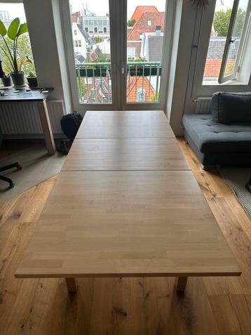 Uitschuifbare Eettafel (max 210x90cm)
