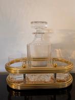 Kristallen Whiskey Set Turnwald met Vergulde Houder, Antiek en Kunst, Ophalen of Verzenden