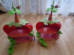Twee strawberry shortcake huisjes, Ophalen of Verzenden, Gebruikt, Poppenhuis