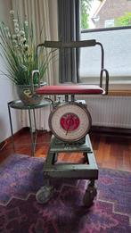 oude personenweegschaal, Ophalen