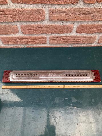 Grote Hohner mondharmonica : echo  glockenreine stimmung beschikbaar voor biedingen