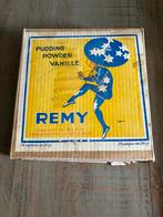 REMY oude verpakking / doos puddingpoeder - zonder inhoud, Ophalen of Verzenden, Gebruikt, Verpakking