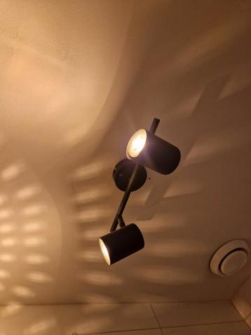 Dubbele spot plafondlamp zgan beschikbaar voor biedingen