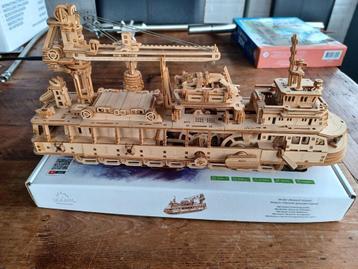 UGEARS modelbouw model: << Research Vessel >> beschikbaar voor biedingen