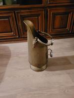 Antieke kolenkit met Delfts blauwe handvatten, Ophalen