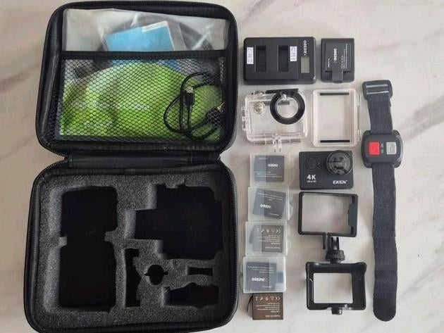 EKEN Actie camera 4K met WIFI, Ophalen of Verzenden, Overige merken