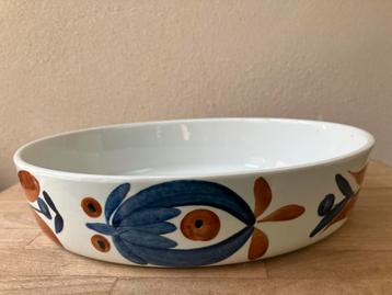 Vintage Rörstrand Polka ovale ovenschaal  beschikbaar voor biedingen