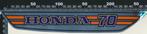 Sticker: Honda - 70 (1), Ophalen of Verzenden, Zo goed als nieuw, Auto of Motor