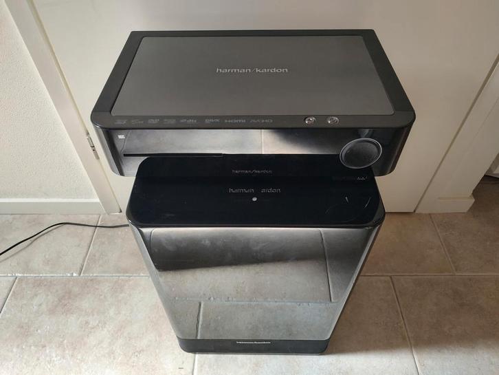 Harman Kardon BDS 270 met 2 speakers, Audio, Tv en Foto, Home Cinema-sets, Gebruikt, Blu-ray-speler, 2.1-systeem, 70 watt of meer