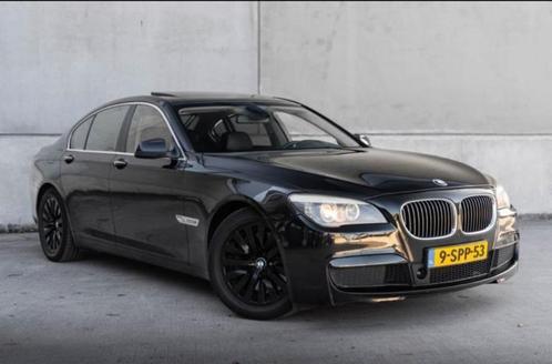 BMW 7-Serie 3.0 I 740 AUT 2008 Zwart, Auto's, BMW, Particulier, 7-Serie, 360° camera, ABS, Achteruitrijcamera, Adaptieve lichten