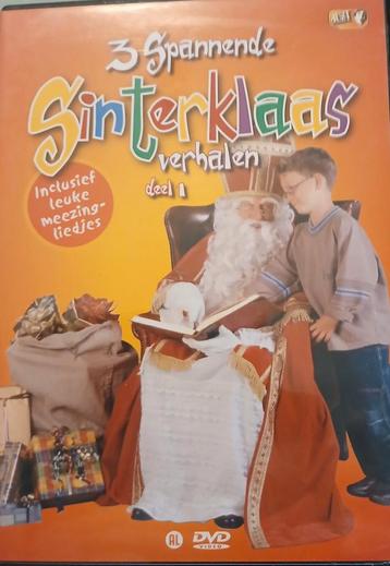 Sinterklaas dvd.s 4 stuks zie foto.pakket sint B  beschikbaar voor biedingen