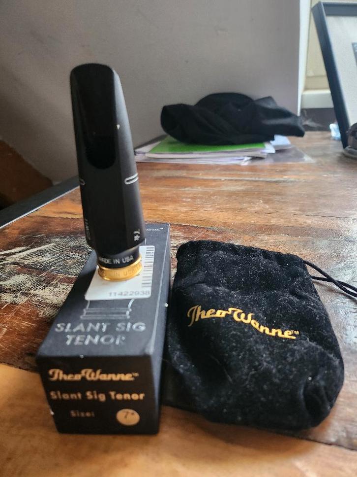 Tenor mondstuk Theo Wanne Slant Sig II 7*, Muziek en Instrumenten, Blaasinstrumenten | Saxofoons, Zo goed als nieuw, Tenor, Ophalen