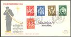 Nederland FDC E49 Met Adres, Kinderpostzegels 1961, Ophalen of Verzenden, Beschreven, Nederland