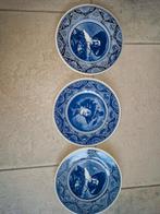 Delft blauw decoratieborden 3 stuks, Ophalen of Verzenden