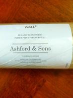2 rolBehang taupe Ashford and sons, Huis en Inrichting, Stoffering | Behang, Ophalen of Verzenden, Minder dan 10 m²