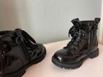 Glitter lak boots maat 7,5 zwart gevoerd, Overige typen, Meisje, Ophalen of Verzenden, Zo goed als nieuw