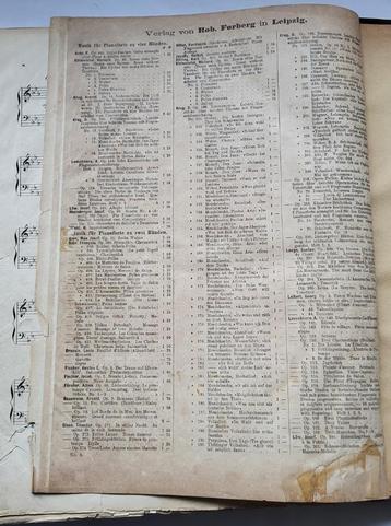 Chanson Bladmuziek boek retro Antiek. beschikbaar voor biedingen