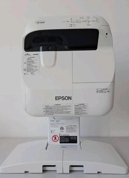 Epson EB-585W Beamer + Digibord | Compleet & Werkt Goed, Audio, Tv en Foto, Beamers, Gebruikt, Ophalen