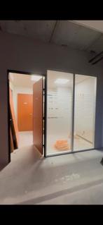 Glazen wand, Doe-het-zelf en Verbouw, Glas en Ramen, Ophalen, Zo goed als nieuw, 160 cm of meer, 160 cm of meer