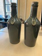 2 HS vazen (nieuw staat), Ophalen of Verzenden, Zo goed als nieuw, Glas, Minder dan 50 cm