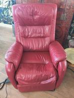 Rode relaxfauteuil, Ophalen, Gebruikt, 75 tot 100 cm, Modern