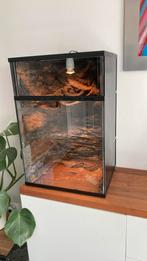 Terrarium 37cm diep x 47cm breed x 70cm hoog., Dieren en Toebehoren, Reptielen en Amfibieën | Toebehoren, Ophalen, Gebruikt, Terrarium of Paludarium