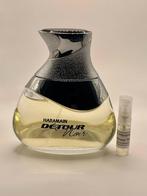 Al Haramain - Detour Noir parfum sample | decant 2ml-10ml, Verzenden, Nieuw