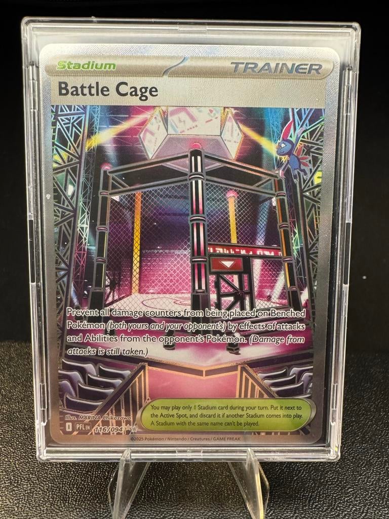 Battle Cage - Pokémon kaart 116/094, Ophalen of Verzenden, Nieuw, Losse kaart