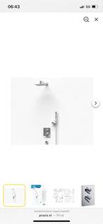 Nieuwe inbouw douche set graag bieden naar waarde, Ophalen of Verzenden, Chroom, Douche, Zo goed als nieuw