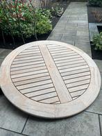 Hartman South Wales teak hout tuintafel doorsnede 120 cm, Tuin en Terras, Tuintafels, Ophalen, Gebruikt, Rond, Teakhout