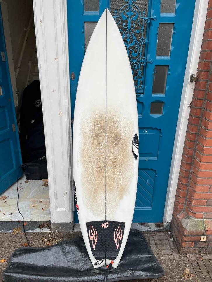 Sharpeye Inferno FT 6,2 Surfboard - Filipe Toledo, Watersport en Boten, Golfsurfen, Zo goed als nieuw, Shortboard, Ophalen of Verzenden