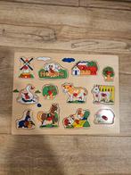 3 Houten Puzzels voor Kinderen, Ophalen of Verzenden, Gebruikt