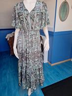 lange jurk zacht groen,zwart, grijs nieuw mt.l, Zwart, Maat 42/44 (L), Nieuw, Ophalen of Verzenden