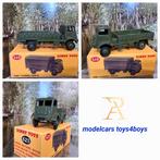 Dinky Toys no 623 Army Covered Car 1/43, Hobby en Vrije tijd, Verzenden, Gebruikt, Bus of Vrachtwagen, Dinky Toys