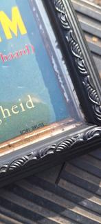 Twee vintage glacoide reclames Blankenheym Oude Genever., Reclamebord, Gebruikt, ., Ophalen of Verzenden