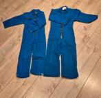 Twee blauwe overalls maat 98 en 110, Tuin en Terras, Werkkleding, Ophalen of Verzenden, Gebruikt, Kinderen, Overall