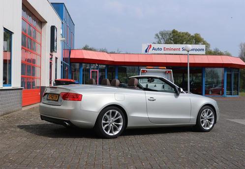 Audi A5 Cabriolet 2.0 TFSI quattro S-tronic VOL Cuvée zilve, Auto's, Audi, Bedrijf, Te koop, A5, 4x4, ABS, Airbags, Airconditioning